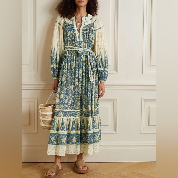 Ulla Johnson Dresses & Skirts - Ulla Johnson Kemala Belted Cotton Voile Dress